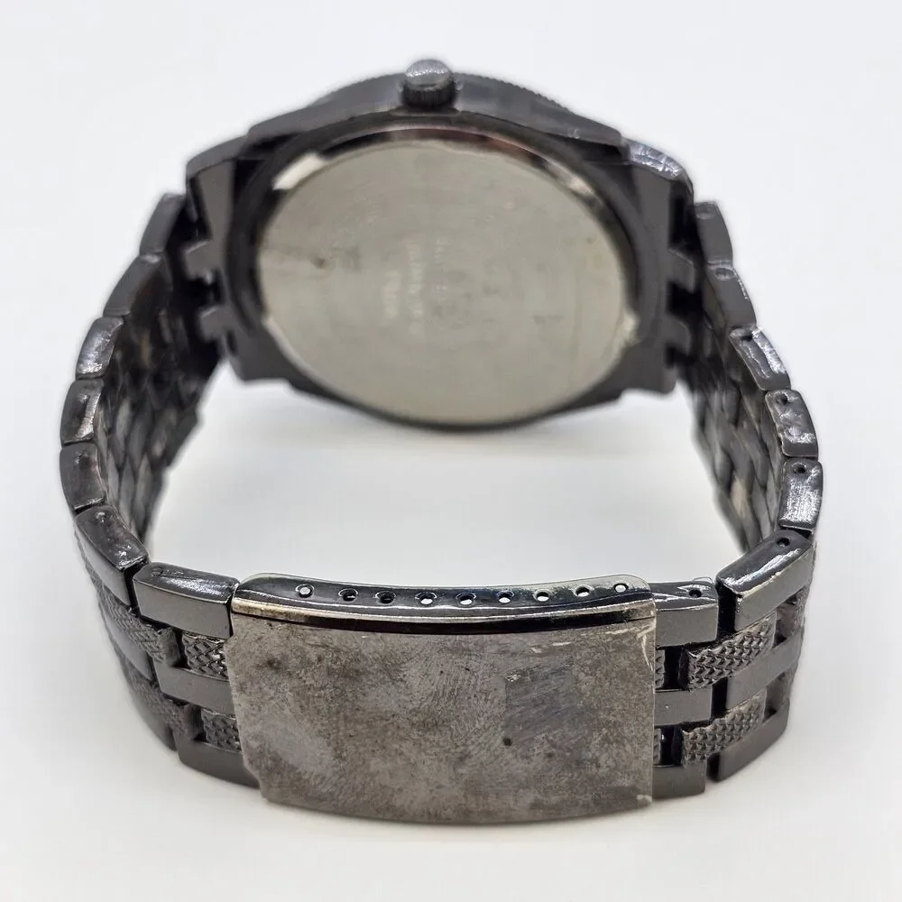 45MM Watch Men's‎ Black Dial Black Case Black Bracelet Band 7